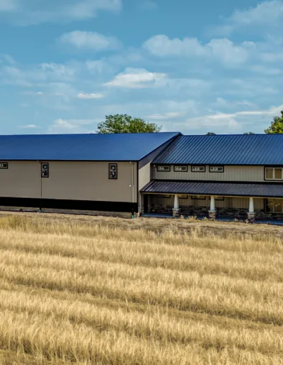 About 9 Arrowhead Builders Barndominium BowlingGreen,Ohio Side view