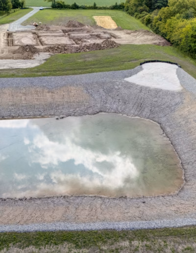 excavated-pond-construction-forst-rd-ohio-arrowhead-builders